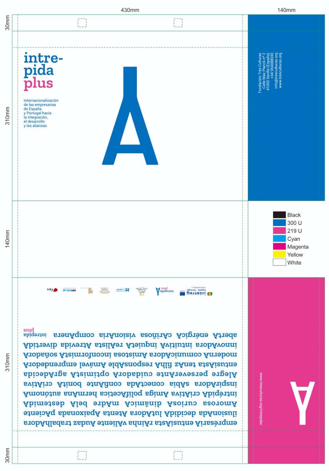 Bolsa de rafia layout tres culturas
