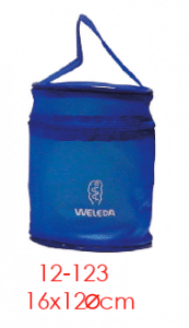 Neceser de pvc cilindrico para welwda