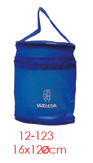 Neceser de pvc cilindrico para welwda
