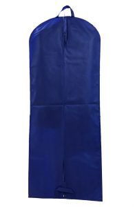 porta trajes azul