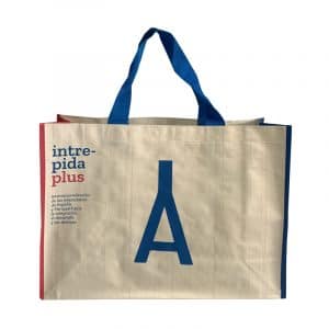 bolsa de rafia fundacion tres culturas detras