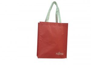 bolsa de rafia roja fujitsu