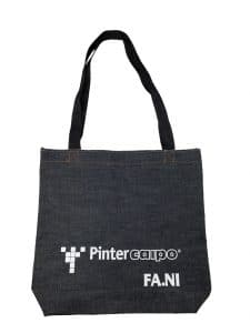 bolsa de tela vaquera