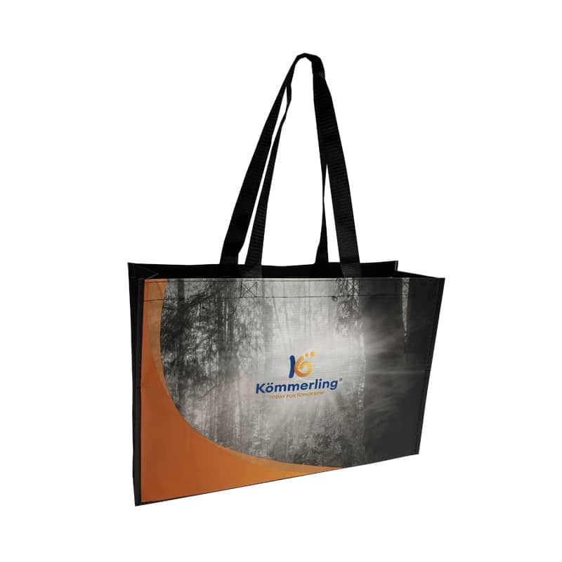 Bolsa rpet reciclada tamaño feria