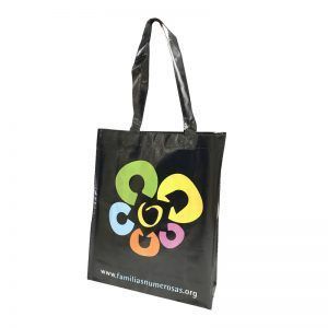 Bolsa de Tst plastificada acabado brillo