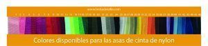 colores nylon para asas