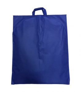 funda porta trajes color azul